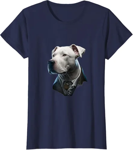 Vista 39 de Detective Dogo Argentino - Camiseta para perro, Negro