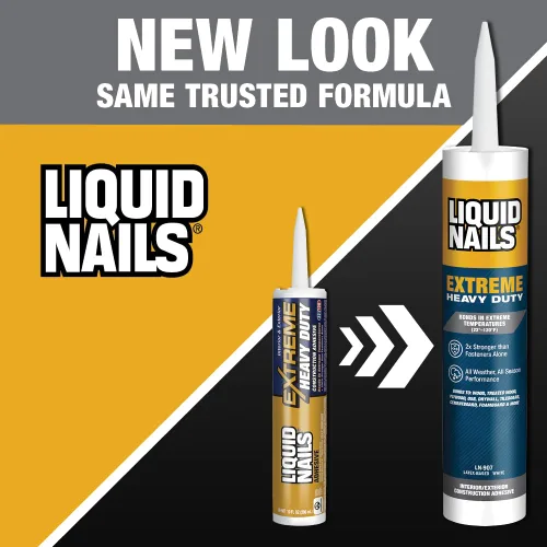 Vista 2 de Liquid Nails - 414607 LN-907 Adhesivo de construcción de servicio pesado Blanco