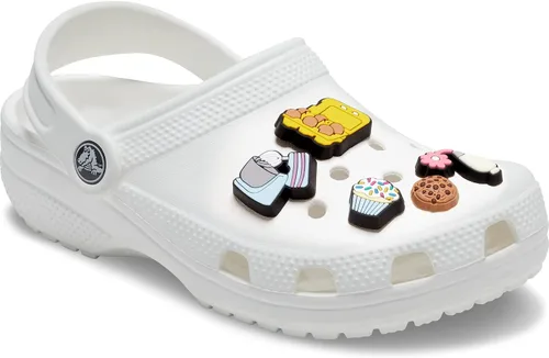 Vista 4 de Crocs Jibbitz - Paquete de 5 dijes para zapatos de ocupación Jibbitz Negro
