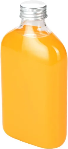Vista 12 de Restaurantware Bottle Tek - Botellas de licor de 10 onzas, 100 botellas de plástico vacías, desechables con tapas de aluminio, botella de plástico