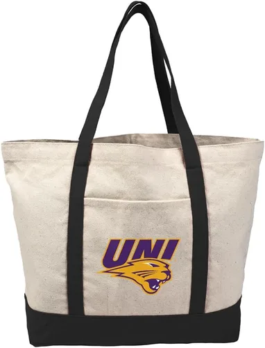 Vista 417 de Campus Lab Bolsa de lona con logotipo primario colegiado con bolsillo externo, bolsa de hombro reutilizable para ir de compras, playa Águilas A&m