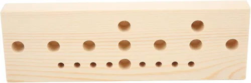 Vista 9 de Hztyyier Bow Makers - Herramienta para hacer arcos de cinta con palos de madera para coronas, lazos, ramilletes, decoraciones de fiesta