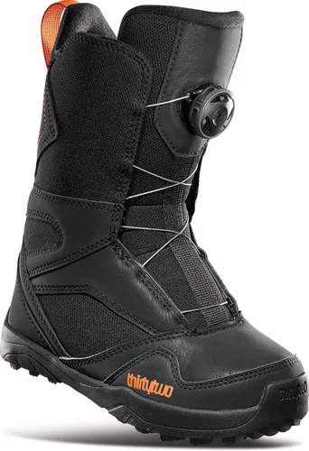 Vista 4 de ThirtyTwo Botas de snowboard BOA para niños Gris/Goma (Santa Cruz)