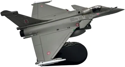 Vista 4 de 1:100 France Rafale C Libia War Fighter Jet Avión de metal militar fundido a troquel modelo para colección o regalo (Rafale)