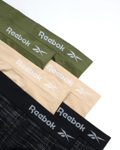 Vista 2 de Reebok Ropa interior para mujer Calzoncillos hipster sin costuras (paquete de 6)