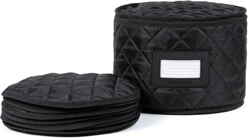 Vista 11 de Covermates Keepsakes - Juego de 4 separadores acolchados - Protección contra arañazos y roturas - Resistente a las manchas - Lavable a máquina