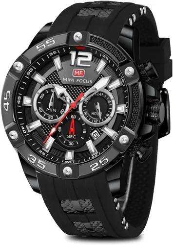 Vista 20 de AIMES Watch for Men Sport Military Waterproof Chronograph Mens Watches Analog Quartz Big Face Classic Stylish Fashion Casual Designer Business Work