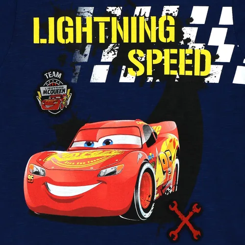 Vista 2 de Disney Cars Cars Lightning McQueen - Camiseta para niño