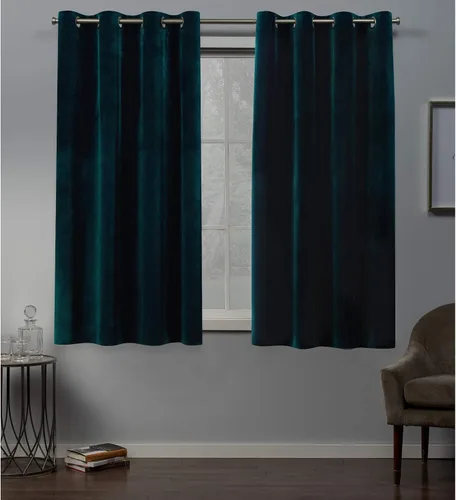 Vista 22 de Cortinas exclusivas para el hogar, de terciopelo, pesadas, para ventanas, paneles pares