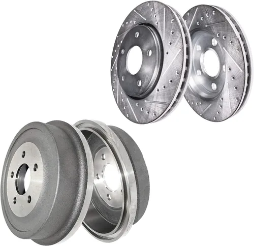 Vista 37 de Detroit Axle - Rotores de freno delanteros para Lexus GS350 GS430 GS450h GS460 IS200t IS250 IS300 IS350 Reemplazo de rotores de freno perforados