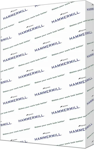 Vista 11 de Hammermill Cartulina, Premium Color Copy, 100 lb, 8.5x11 - 1 Paquete (250 Hojas) - 100 Bright, Cartulina Fabricada en EE.UU., 120024R, Blanco