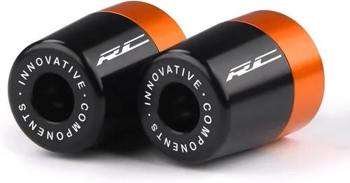 Vista 8 de Extremos de la barra de la manilla, empuñaduras de mano, tapas de enchufe compatibles con KTM 390 RC 2014-2023 Almohadilla de equilibrio