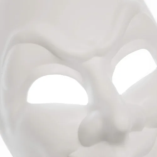 Vista 3 de Más allá de la mascarada blanca máscaras de mascarada DIY máscara en blanco sin decorar pintar