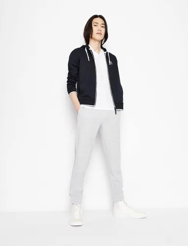 Vista 2 de Armani Exchange Camiseta de manga corta para hombre de algodón Pima con cuello en V