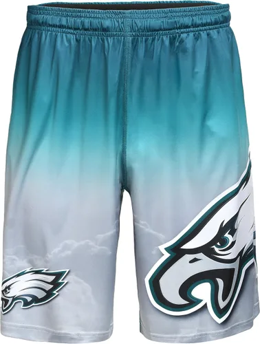 Vista 31 de FOCO Mens NFL Football Team Logo Gradient Big Logo Training Shorts