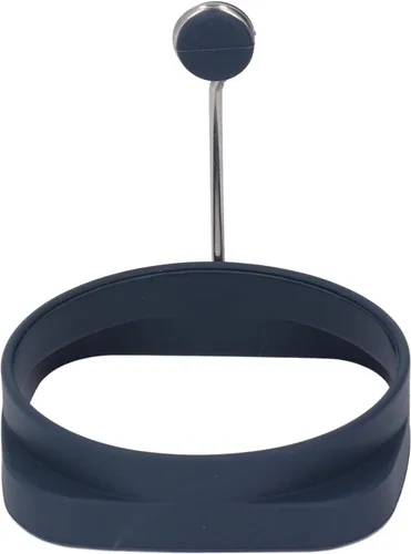Vista 9 de 5 anillos de huevo con mango para freír huevos, silic1 doble cara para postre, anillos de huevo de silicona Blackstone