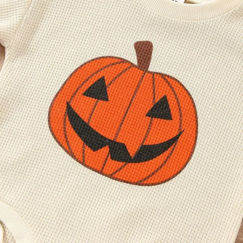 Vista 4 de Sudadera de cuello redondo para bebé, niña, niño, manga larga, mameluco de gran tamaño, suéter Bodyusuit