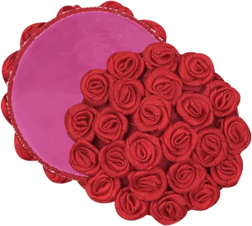 Vista 6 de MINGSEECESS Women Round Reusable Flower Silicone Pasties Bra Sexy Breast Petals