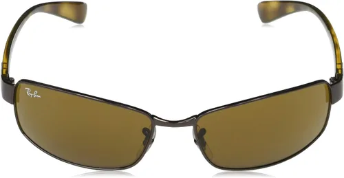 Vista 2 de Ray-Ban RB3364 - Lentes de sol rectangulares polarizados de metal