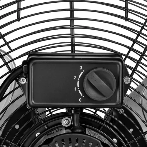 Vista 8 de El ventilador de piso de 20" y el soporte de pared ofrecen un flujo de aire de alta velocidad para un motor de aire, garajes, hogares o lugares