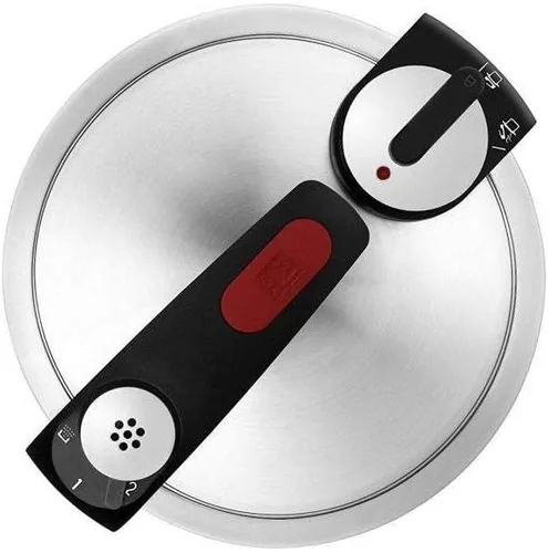 Vista 4 de BRA Tekna - Olla rápida a presión, acero inoxidable, gris, 8.7 in
