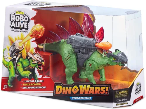 Vista 2 de United Pacific Designs 7131: Zuru Robo Alive Dino Wars Series 1 Stegasaurus