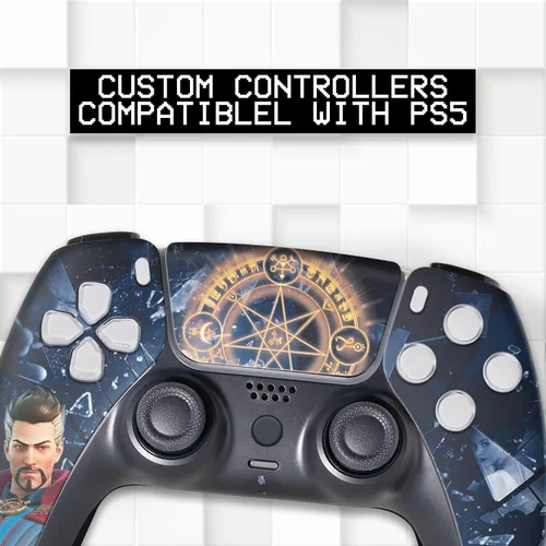 Vista 2 de BCB Controllers Custom Wireless Controller compatible with PS5 Controller Works with Playstation 5 Console Proudly Customized in USA with
