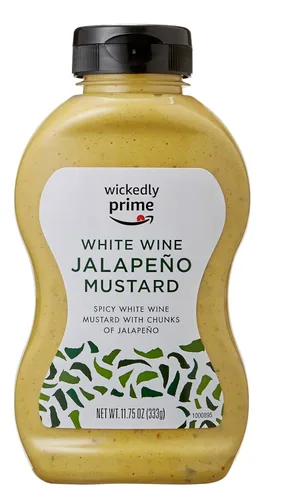 Vista 6 de Marca Amazon - Wickedly Prime Mostaza, alioli cremoso de ajo, 11.75 onzas (paquete de 1)