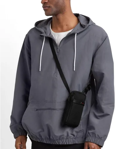 Vista 4 de TUMI Bolso bandolera pequeño para hombre, Negro