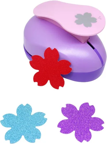 Vista 6 de CADY Crafts Punch - Punzones de papel de 3 pulgadas (5 flores)