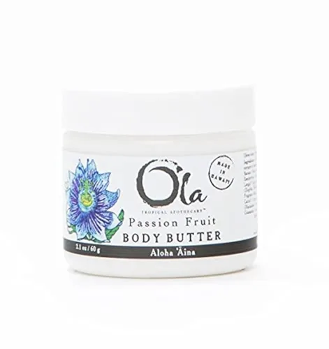 Vista 7 de Mantequilla corporal de coco Ola con aceites tropicales puros y extractos de plantas - 2.1 oz