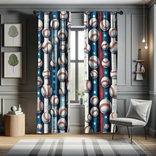 Vista 30 de Ambesonne - Cortinas amarillas para ventana, arte moderno escandinavo de escena de jardín con flores de tulipán y mariposas bailando, juego de 2