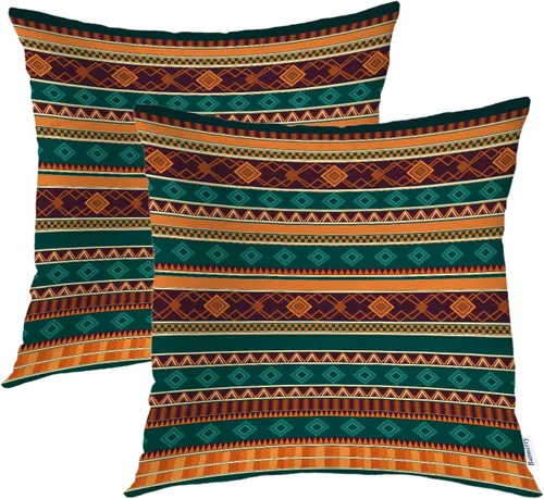 Vista 57 de Batmerry Fundas de almohada de bosque de arce otoñal, casas de sillas de madera, hojas amarillas, fundas de almohada decorativas, impresión digital