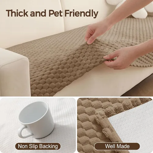 Vista 4 de Foxdecor Fundas para Brazos de Sofá, Funda para Reposabrazos de Sofá, Fundas Antideslizantes para Brazos de Silla, Fundas para Muebles Protector