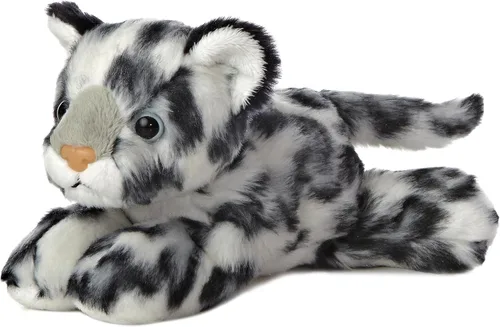 Vista 25 de Aurora® Adorable Mini Flopsie™ Mei Mei™ Animal de peluche, facilidad juguetona, compañeros atemporales, color blanco, 8 pulgadas