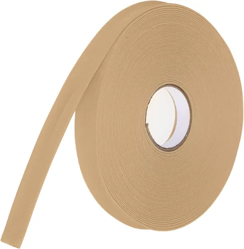 Vista 125 de MECCANIXITY Cinta al bies de doble pliegue de 1 pulgada, cinta al bies de poliéster continua a granel para coser, costura, acolchado, dobladillo