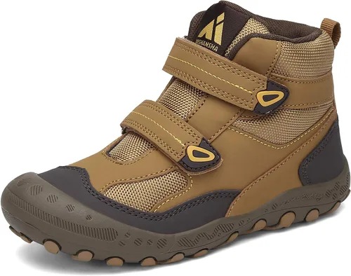 Vista 59 de Mishansha Botas de Senderismo para Niños Pequeños Niñas Niños Zapatos de Senderismo Resistentes al Agua Anti-Colisión Antideslizantes Atléticas