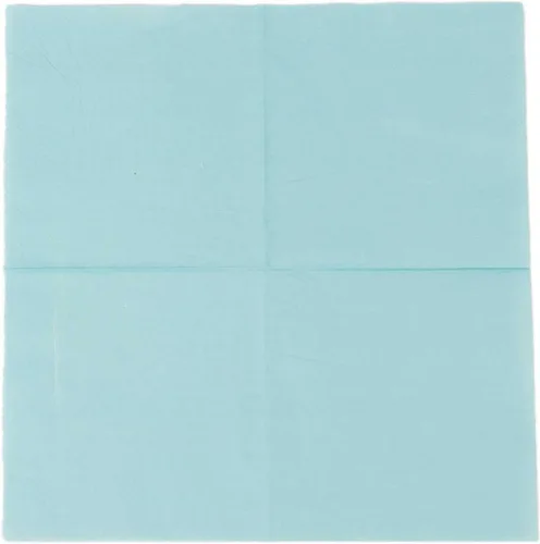Vista 8 de Efavormart 50 Pack 5"x5" Servilletas azules de papel suaves de 2 capas, servilletas desechables para cóctel - 18 GSM