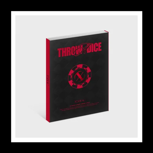 Vista 2 de XODIAC THROW A DICE 1er Mini álbum CD+Photobook+Pegatina+Postal+Póster plegado en paquete+Tarjeta fotográfica+Seguimiento sellado (versión atreva)