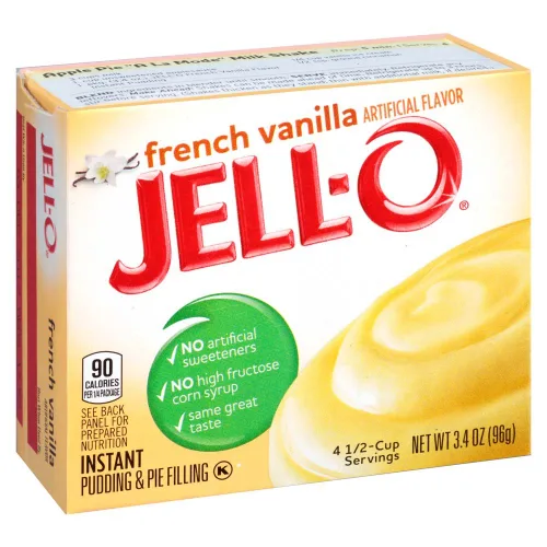 Vista 25 de Jell-O Postre de gelatina sin azúcar, plátano fresa (paquete de 4)