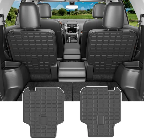 Vista 17 de powoq Alfombra de Carga Compatible con Jeep Grand Cherokee L 2021-2025 Alfombra de Maletero Overland Forro de Carga TPE Forro de Maletero