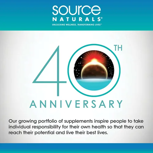 Vista 5 de Source Naturals Extracto de vino tinto con resveratrol, adecuado para un envejecimiento saludable* - 60 Tabletas