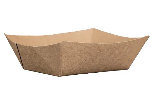 Vista 9 de Southern Champion Tray 0513 #100 Bandeja para alimentos de cartón ECO Kraft, capacidad de 1 lb (Caja de 1000)