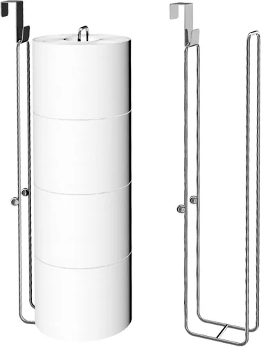 Vista 13 de Conworld Soporte de Papel Higiénico Dorado de Níquel Cepillado para 3 Rollos de Papel Higiénico, 1 Paquete Almacenamiento de Papel Higiénico de Baño