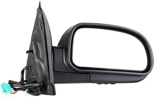 Vista 44 de Conjunto de espejo lateral del conductor o del pasajero para Ford F150 F250 F350 plegable manual, sin calefacción, color negro liso, paquete de 1