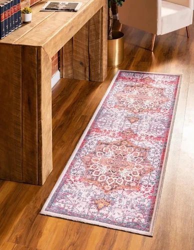 Vista 51 de Unique Loom Renaissance Collection - Alfombra rectangular de 2 x 3 pies 1 pulgada, color azul y verde Azul Verde/Azul