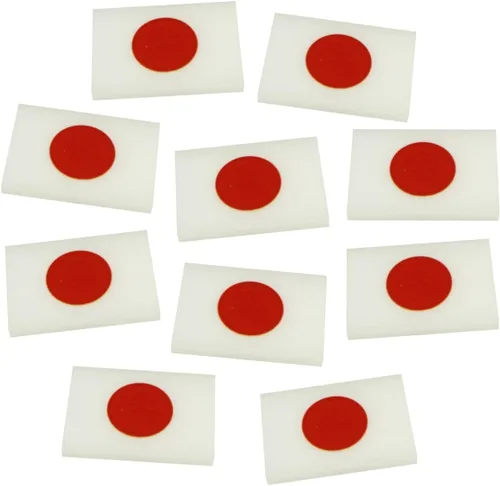 Vista 10 de LITKO Fichas de bandera de juego de guerra en miniatura de la Segunda Guerra Mundial Piezas de juego históricas Compatible con Bolt Action, Axis