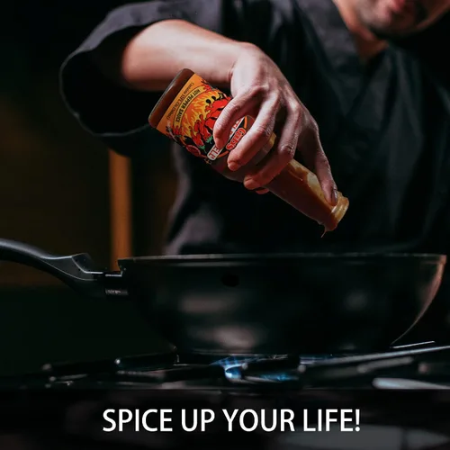 Vista 5 de Bottled Hell Salsa de pimiento picante - Original Receta distintiva de 12 onzas líquidas Condimento único de calor medio Creado con jalapeños