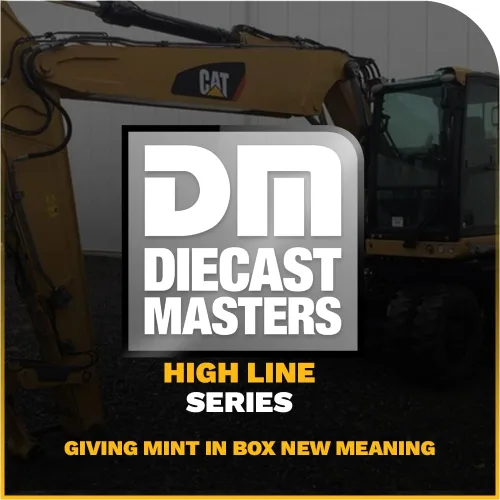 Vista 8 de Excavadora con ruedas Caterpillar M318F 1:50 - Serie High Line de Diecast Masters - 85508