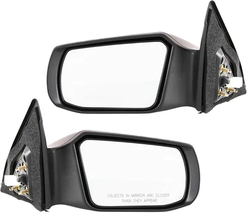 Vista 8 de Espejo lateral del conductor con potencia Kool Vue sin calefacción para Nissan Altima 2007-2012 sin luz de señal, pintablable, sedán, modelos sin